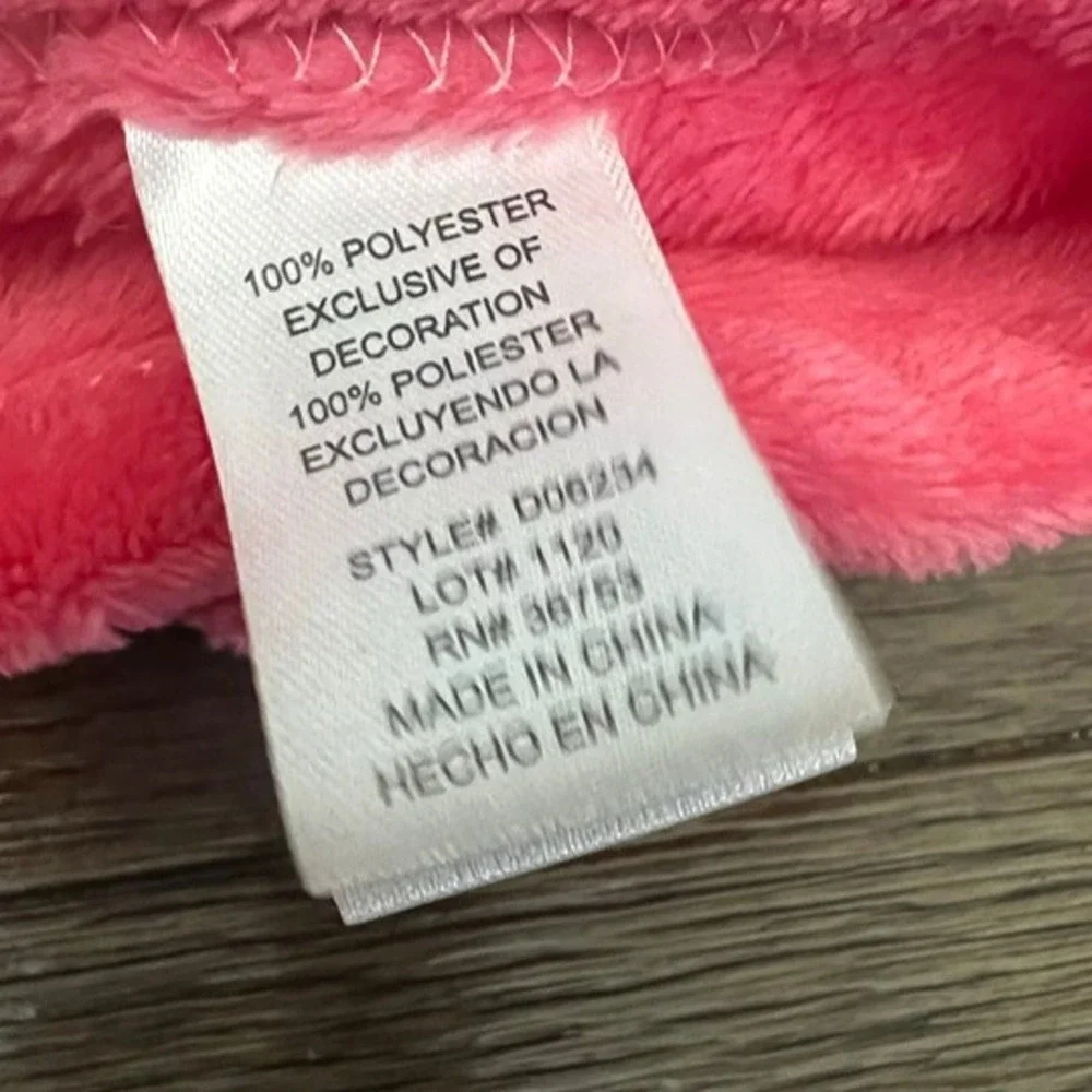 Sweet Girl Pink Owl Baby Security Blanket Plush Lovey Sleeping Eyes